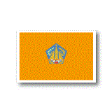バリ州旗ステッカー　（インドネシア領 バリ島）