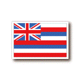 ハワイ州旗ステッカー