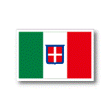 イタリア王国国旗ステッカー