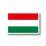 ハンガリー国旗ステッカー