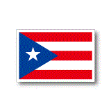 プエルトリコ国旗ステッカー