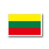 リトアニア国旗ステッカー