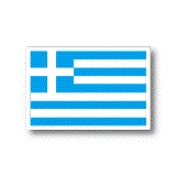 ギリシャ国旗ステッカー