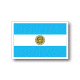 アルゼンチン国旗ステッカー