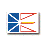 カナダ・ニューファンドランド・ラブラドール州旗ステッカー