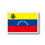 ベネズエラ国旗ステッカー