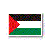 パレスチナ国旗ステッカー