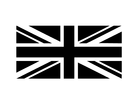 ステッカー通販 カッティング 切り文字 ステッカー シンボル マーク イギリス国旗ユニオンジャック カッティングステッカー