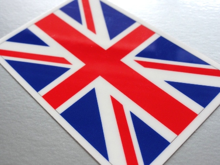 ステッカー通販 国旗ステッカー ヨーロッパ イギリス国旗ユニオンジャックステッカー