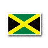 ジャマイカ国旗ステッカー