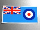 イギリス空軍旗ステッカー