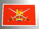 イギリス陸軍旗ステッカー