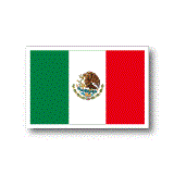 メキシコ国旗ステッカー