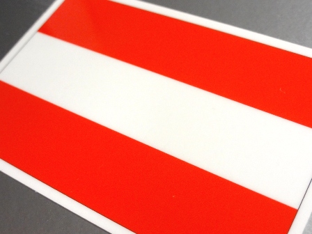 �I�[�X�g���A�����X�e�b�J�[�@Austria EU