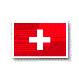 スイス国旗ステッカー