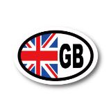 イギリス国旗/ビークルID 耐水ステッカー typeB