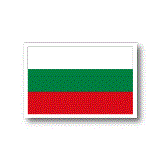 ブルガリア国旗ステッカー