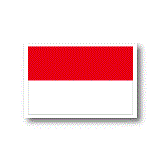 モナコ国旗ステッカー