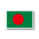 バングラデシュ国旗ステッカー