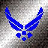 USAF アメリカ空軍 カッティングステッカー A