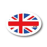 イギリス国旗/ビークルID 耐水ステッカー typeC ユニオンジャック