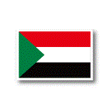 スーダン共和国国旗ステッカー