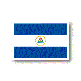 ニカラグア国旗ステッカー
